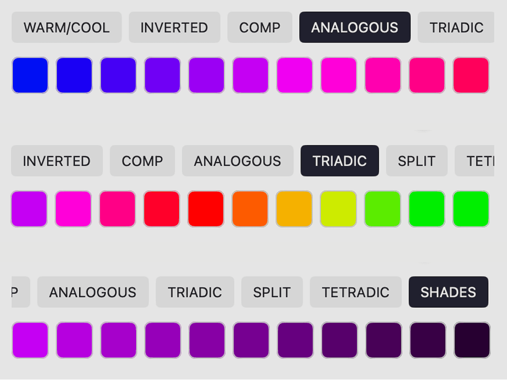 Color Harmonies