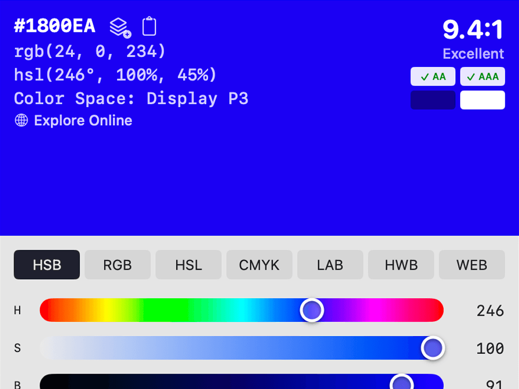 Color Editor